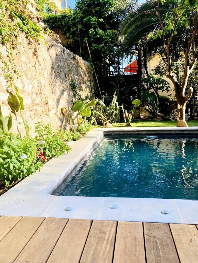 Appartement Lumineux Avec Terrasse Jardin Et Acces Piscine Villefranche-sur-Mer Zewnętrze zdjęcie